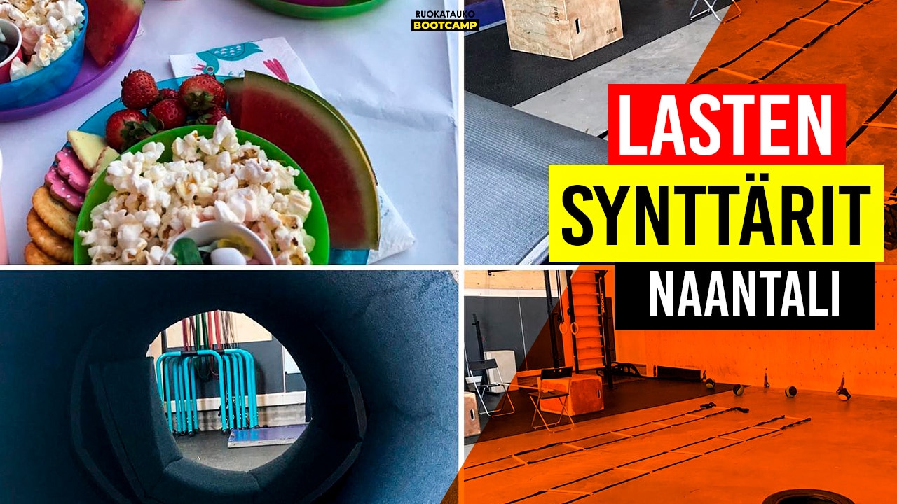 Lasten Synttärit Naantali – jännittävä synttäribootcamp
